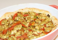 Pesto piletina s keljom rajčicom i lisnatim tijestom 6