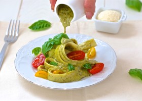 Široki rezanci s Pesto umakom