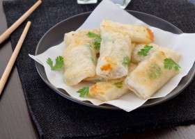 Proljetne rolice punjene fileom ribe