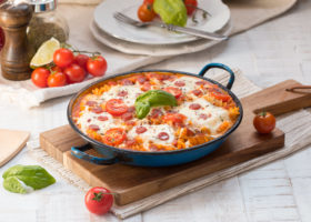 Pečena tjestenina s okusom pizze