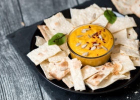 Zdravi namaz od Kabocha bundeve i bijelog graha