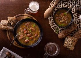 Pivska juha od Pale ale piva i junetine