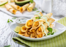 Pileći taquitos s krem sirom