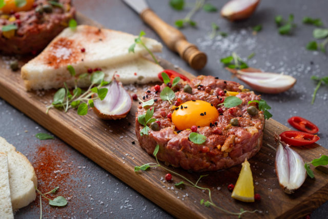 tartar biftek recept Darkova Web Kuharica